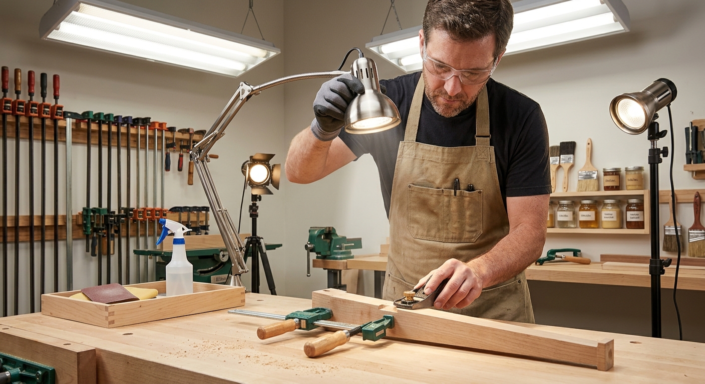Step 4  –  Set Up the Lighting
