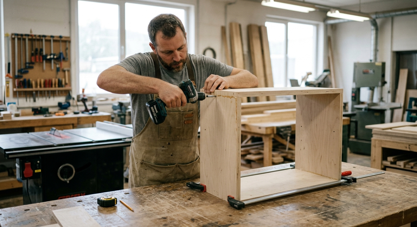 Step 2  –  Build the Cabinet Box