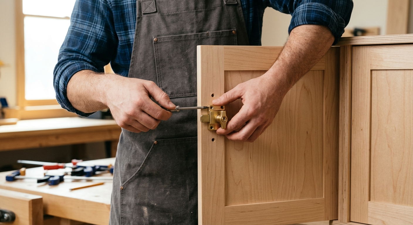 Step 4  –  Install the Lock