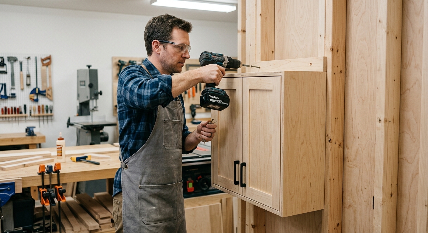 Step 5  –  Mount the Cabinet