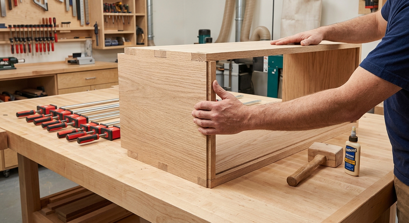 Step 2  –  Build the Cabinet Box