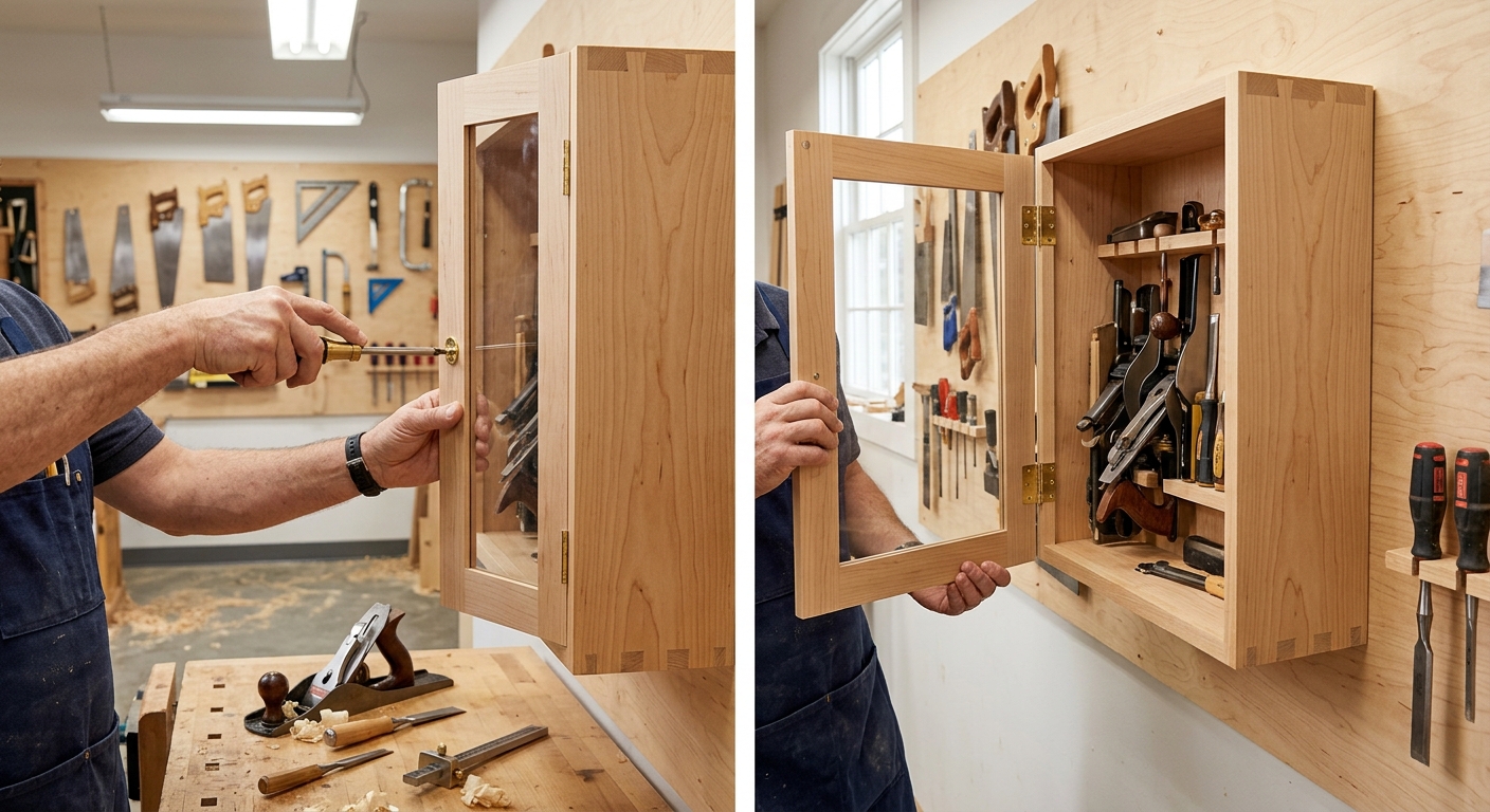 Step 4  –  Build and Hang the Doors
