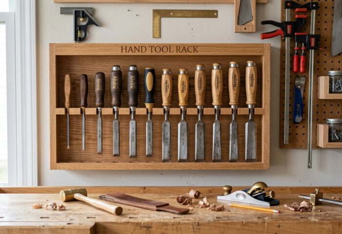 Build a Chisel Rack for the Workshop Wall