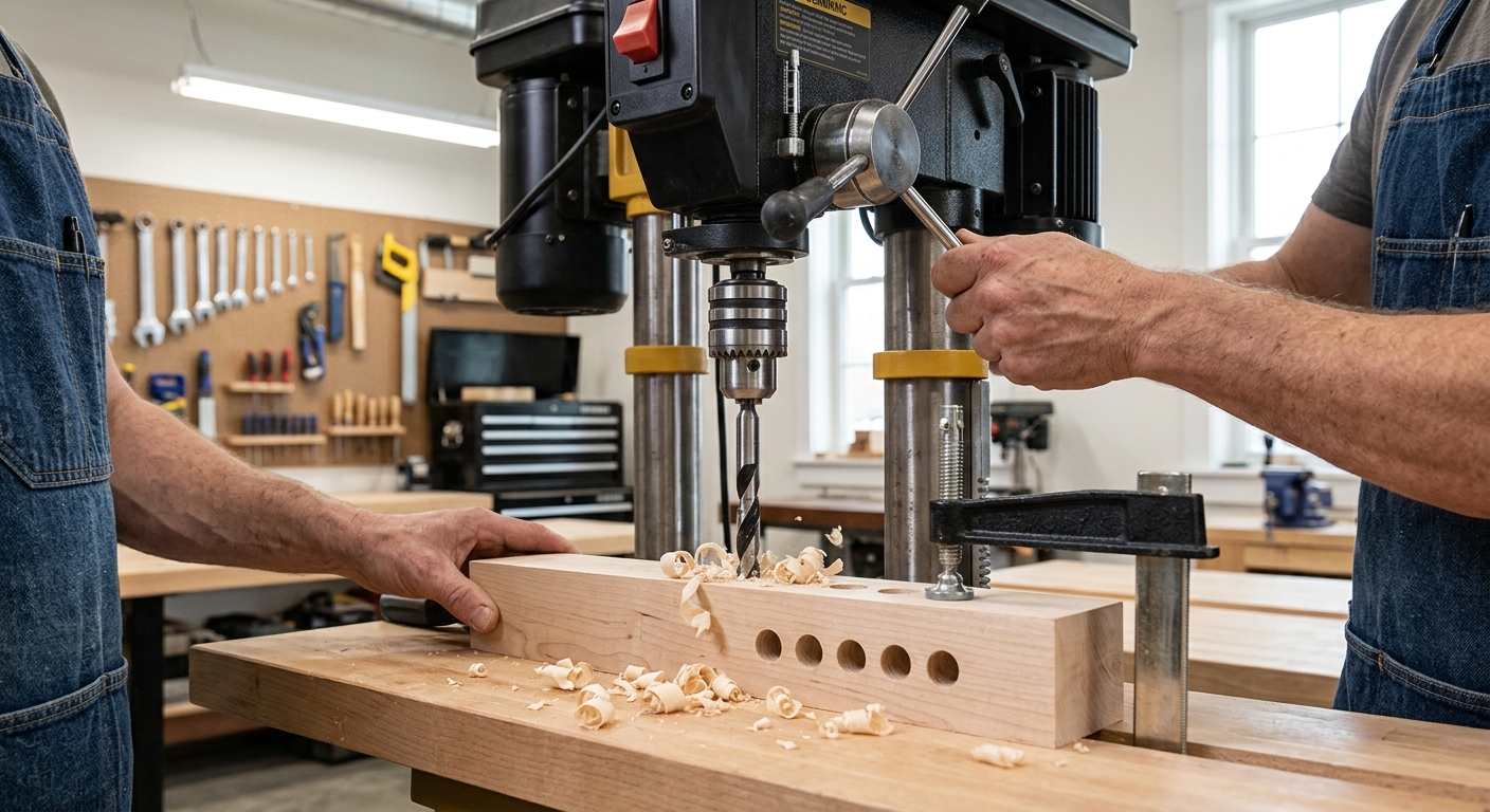 Step 3  –  Drill the Holes