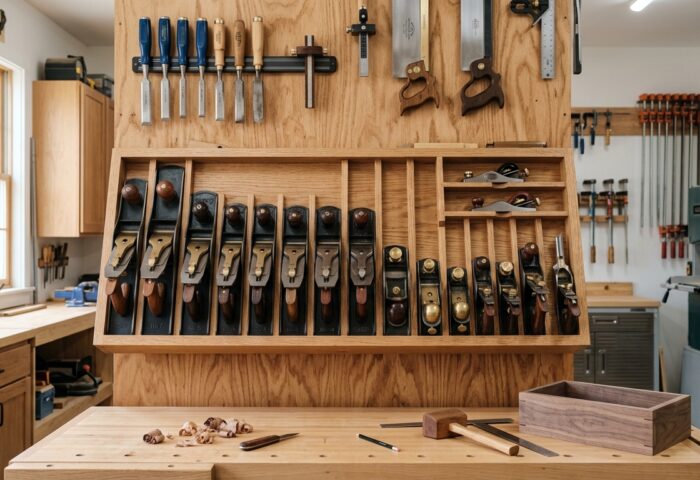 Build a Plane Till — Hanging Storage for Hand Planes