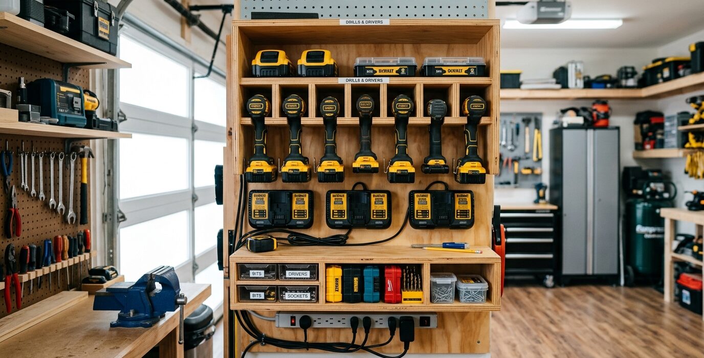 Build a Drill and Driver Station with Charging