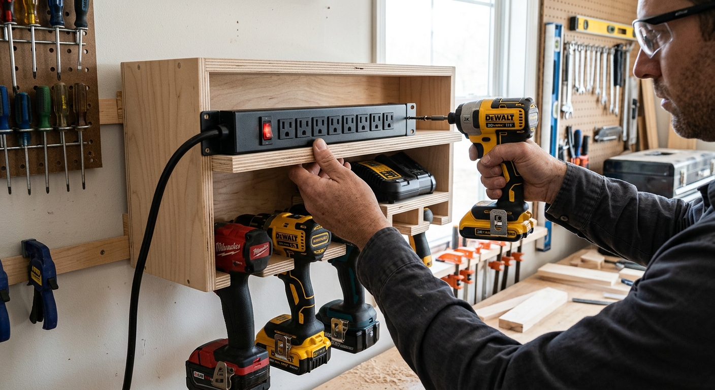 Step 5  –  Add the Power Strip