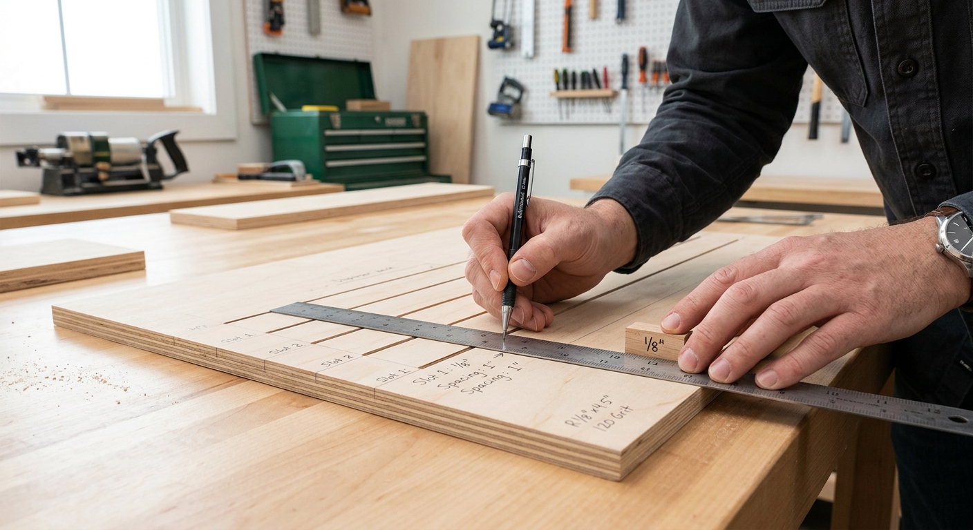Step 1  –  Design the Slot Layout