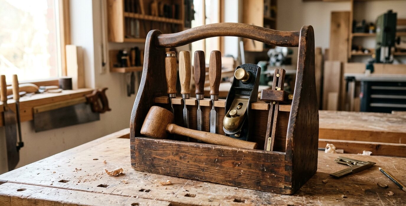 Build a Shop-Made Tool Tote for Carrying Hand Tools