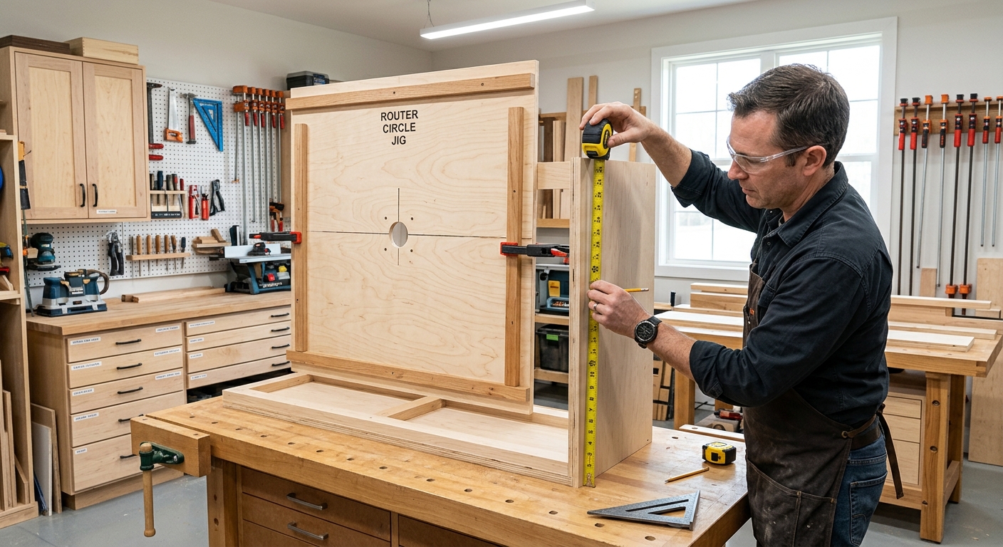 Step 1  –  Size the Cabinet to Your Largest Jig