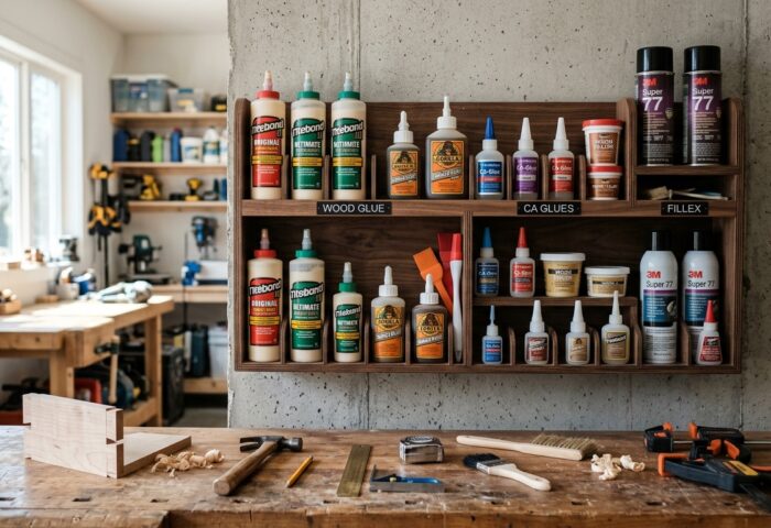 Build a Glue and Adhesive Storage Station