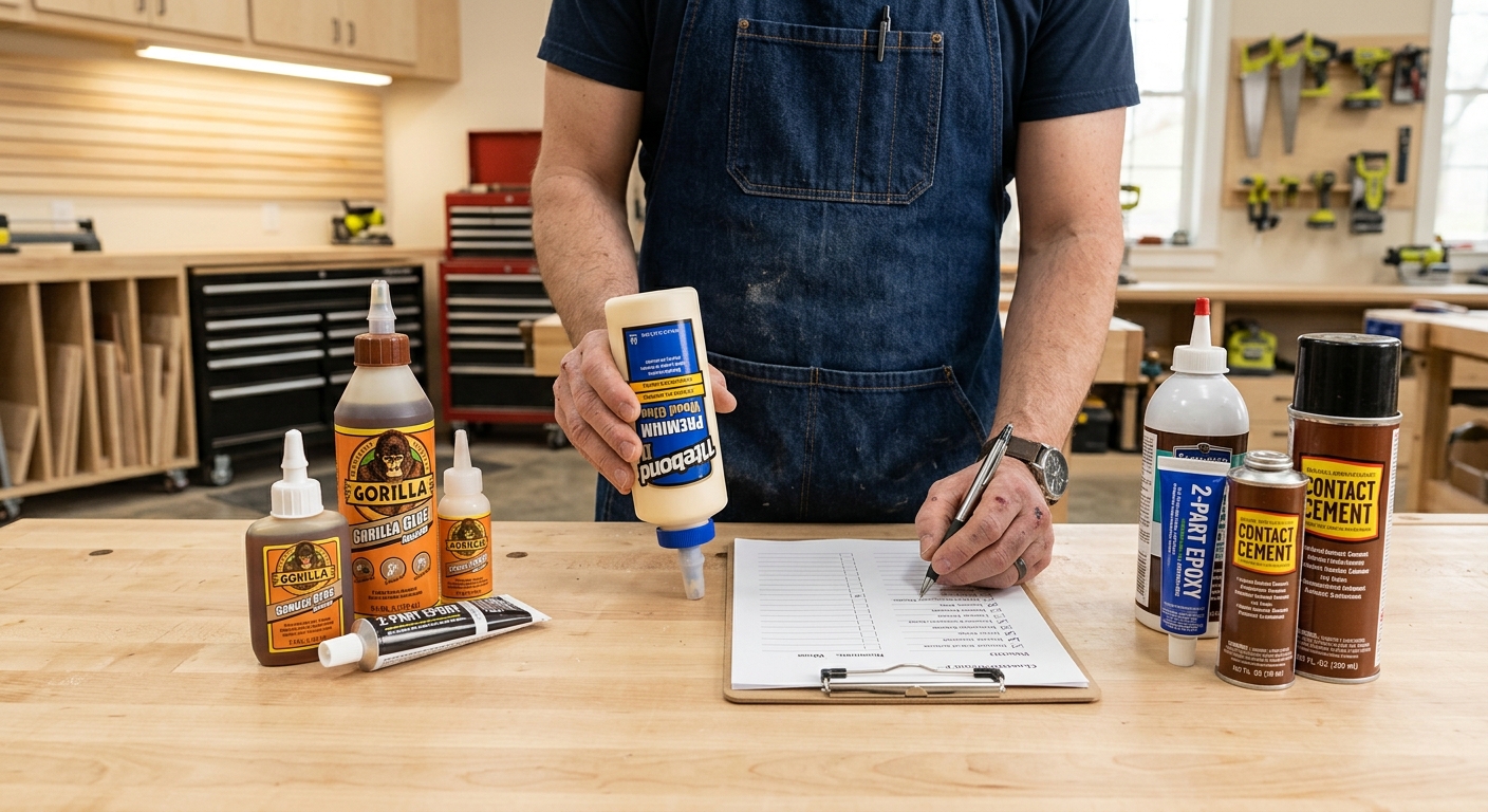 Step 1  –  Inventory Your Adhesives