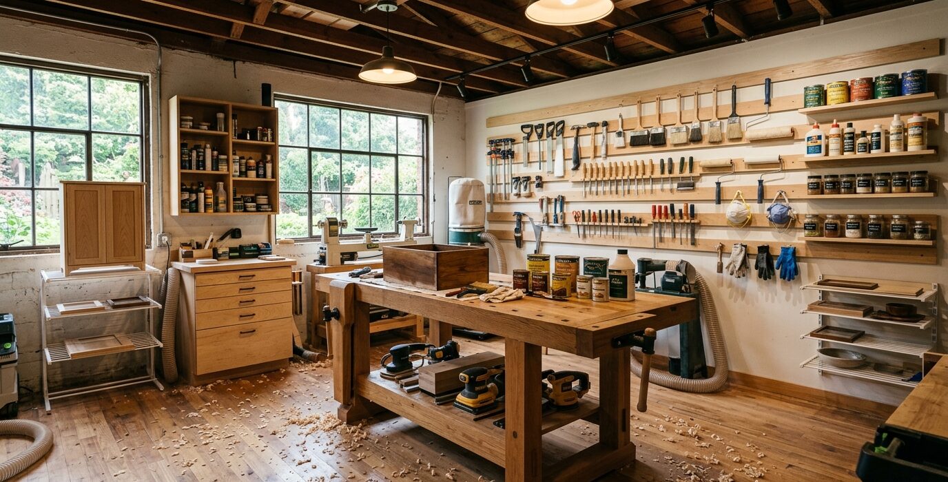 Shop Tour: The Dedicated Finishing-Only Workshop