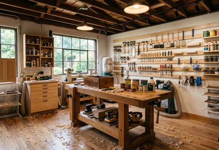 Shop Tour: The Dedicated Finishing-Only Workshop