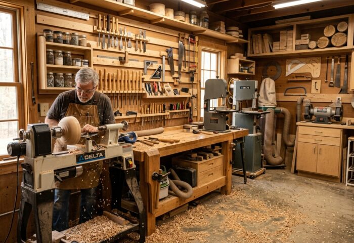 Shop Tour: A Woodturner's Dedicated Studio