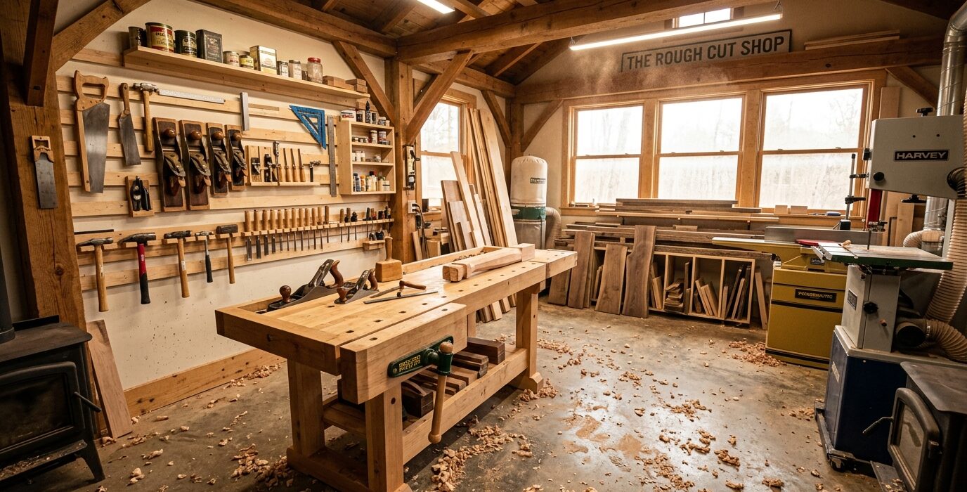 Shop Tour: A Lumber and Milling Shop for Rough Stock