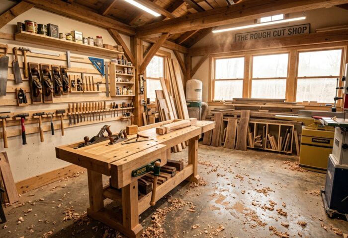 Shop Tour: A Lumber and Milling Shop for Rough Stock