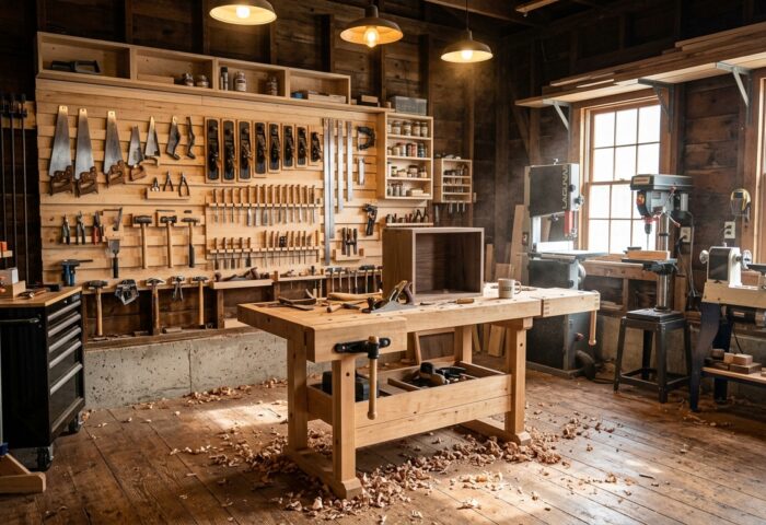Shop Tour: The Hybrid Hand and Power Tool Workshop