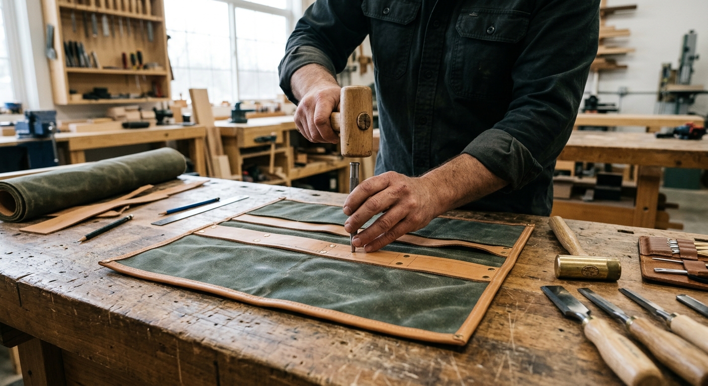Step 3  –  Mark and Punch the Pocket Dividers