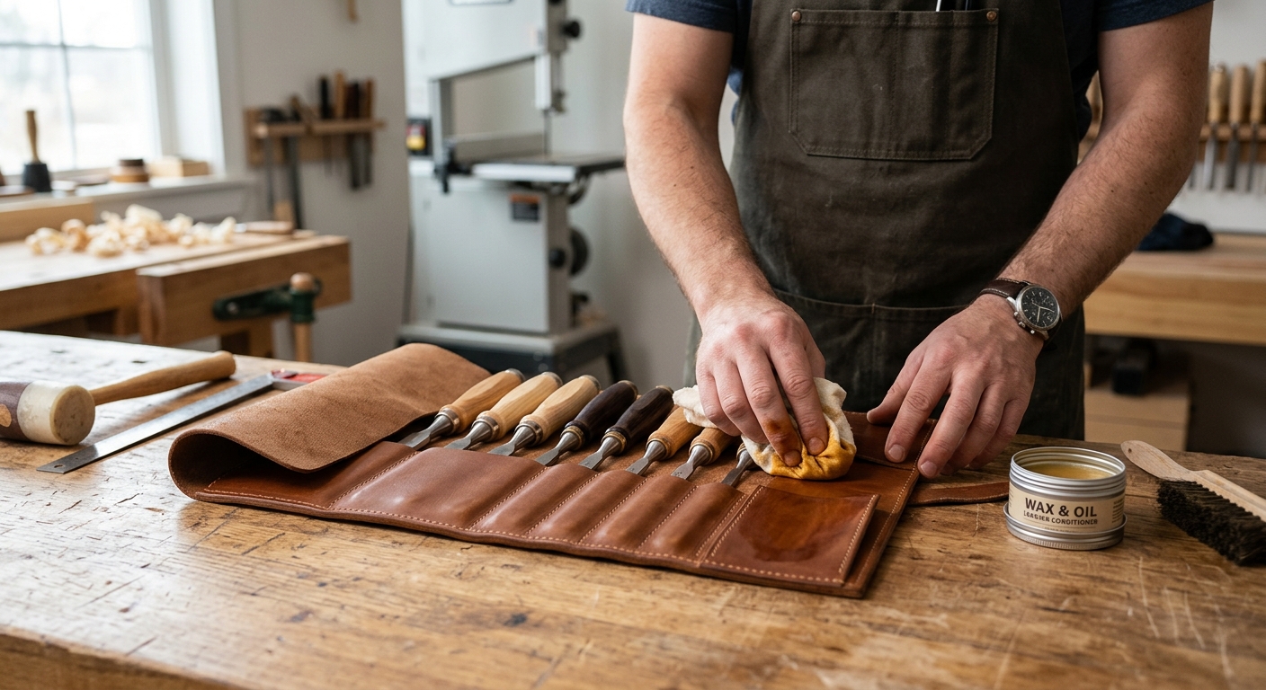 Step 6  –  Condition the Leather