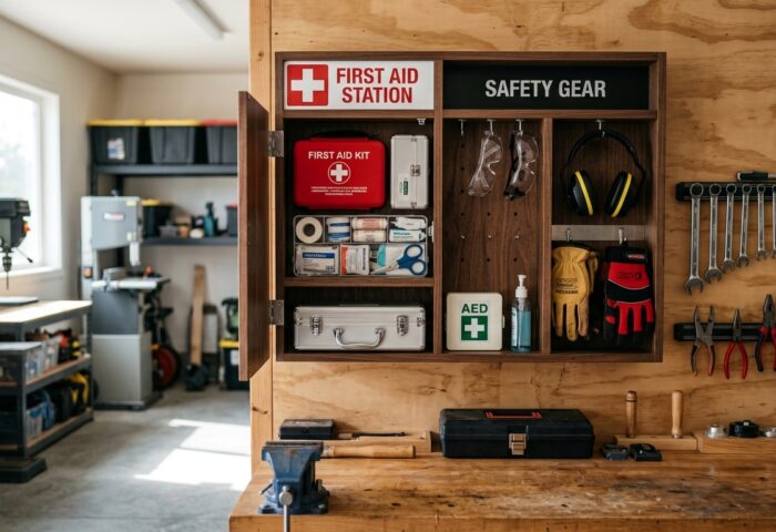 Build a First Aid and Safety Gear Station for the Shop