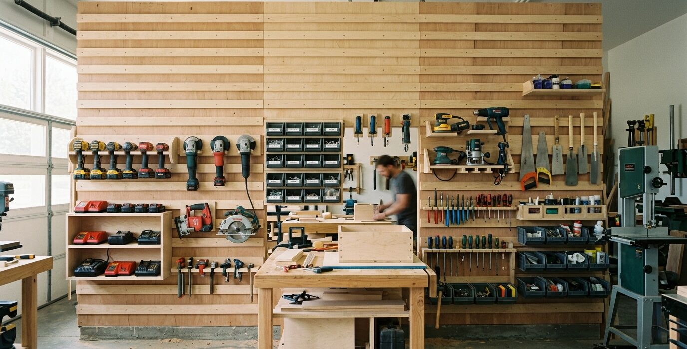 How to Build a French Cleat Wall System