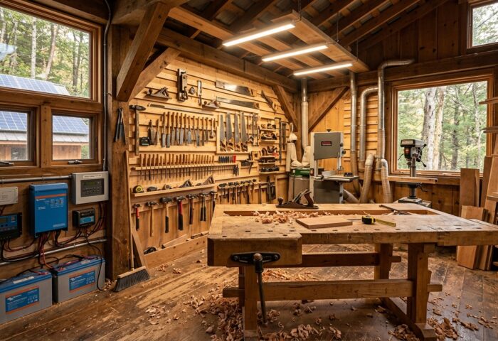 Shop Tour: The Off-Grid Workshop — Solar-Powered Woodworking