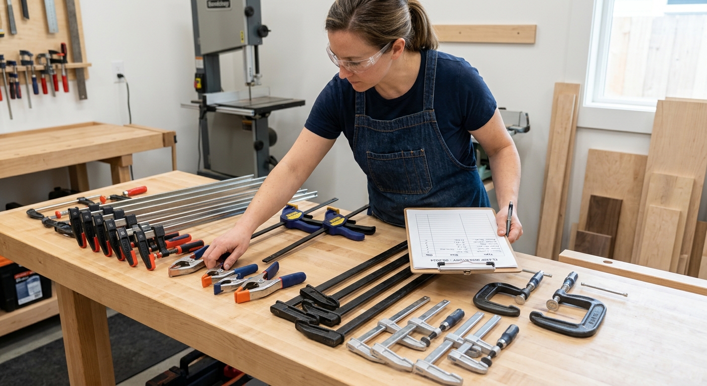 Step 1  –  Inventory Your Clamps