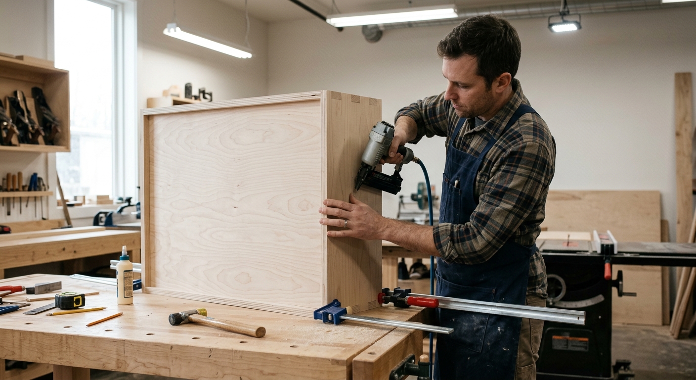 Step 2  –  Build the Cabinet Box