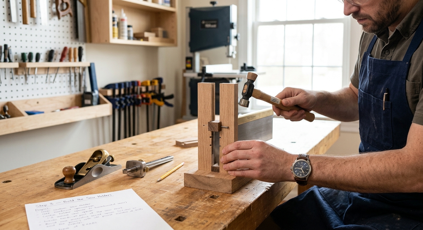 Step 3  –  Build the Saw Holders