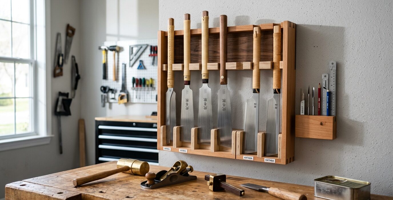 Build a Japanese Pull Saw Holder