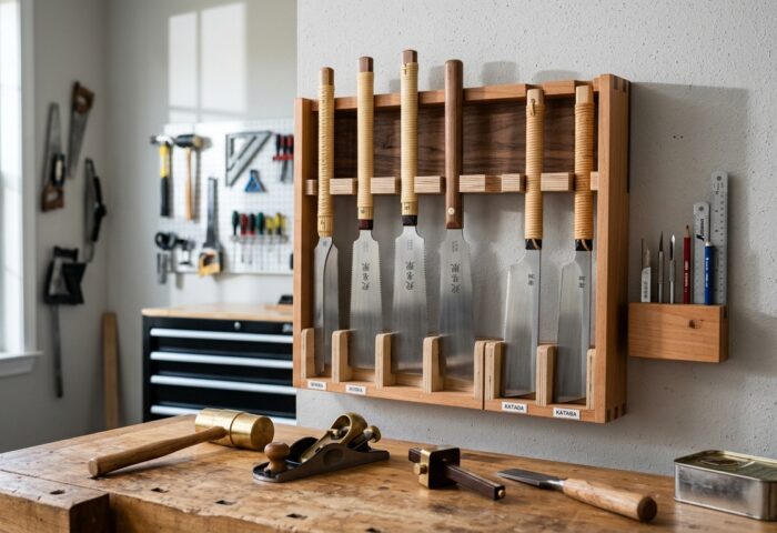Build a Japanese Pull Saw Holder