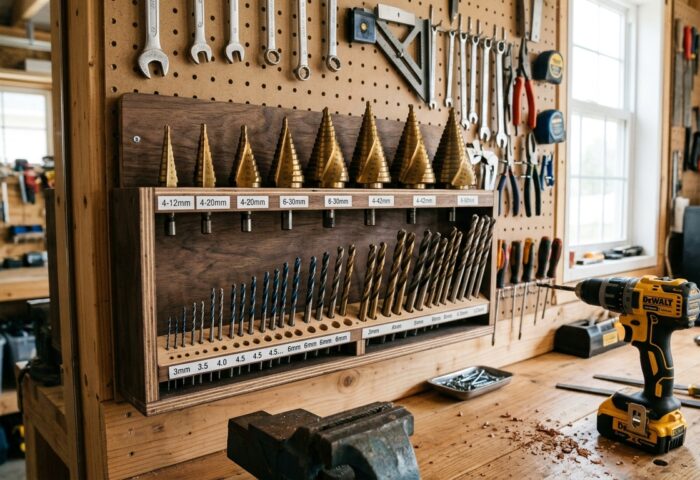 Build a Step Drill and Bit Holder