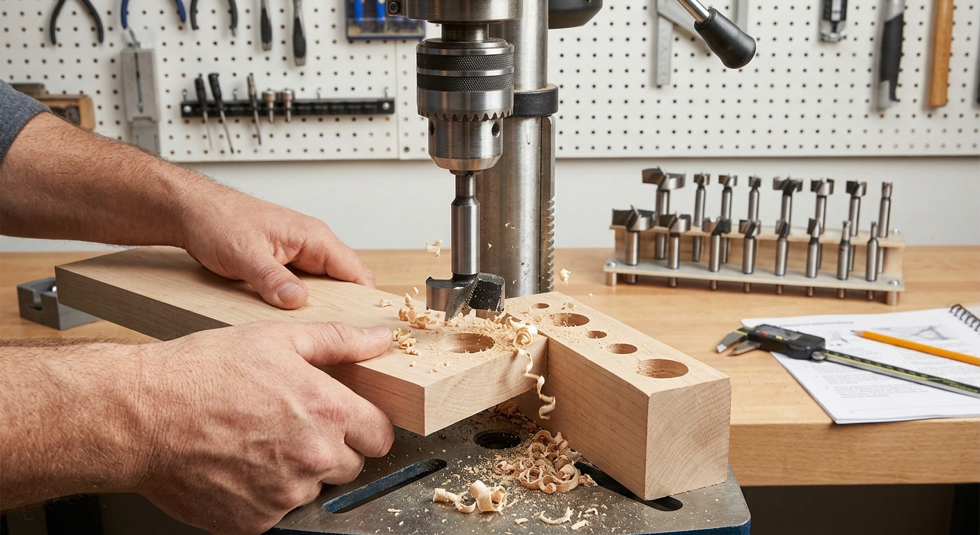 Step 2  –  Build Forstner Bit Storage