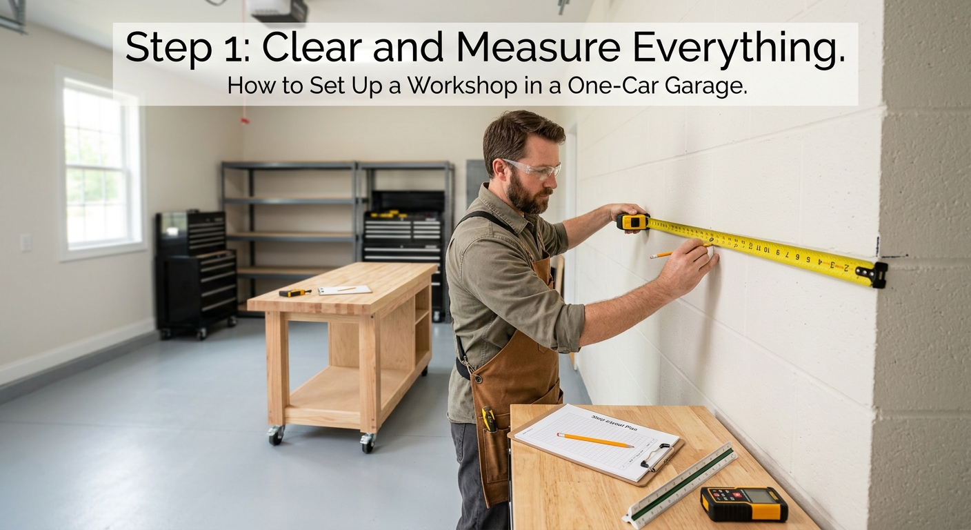 Step 1  –  Clear and Measure Everything