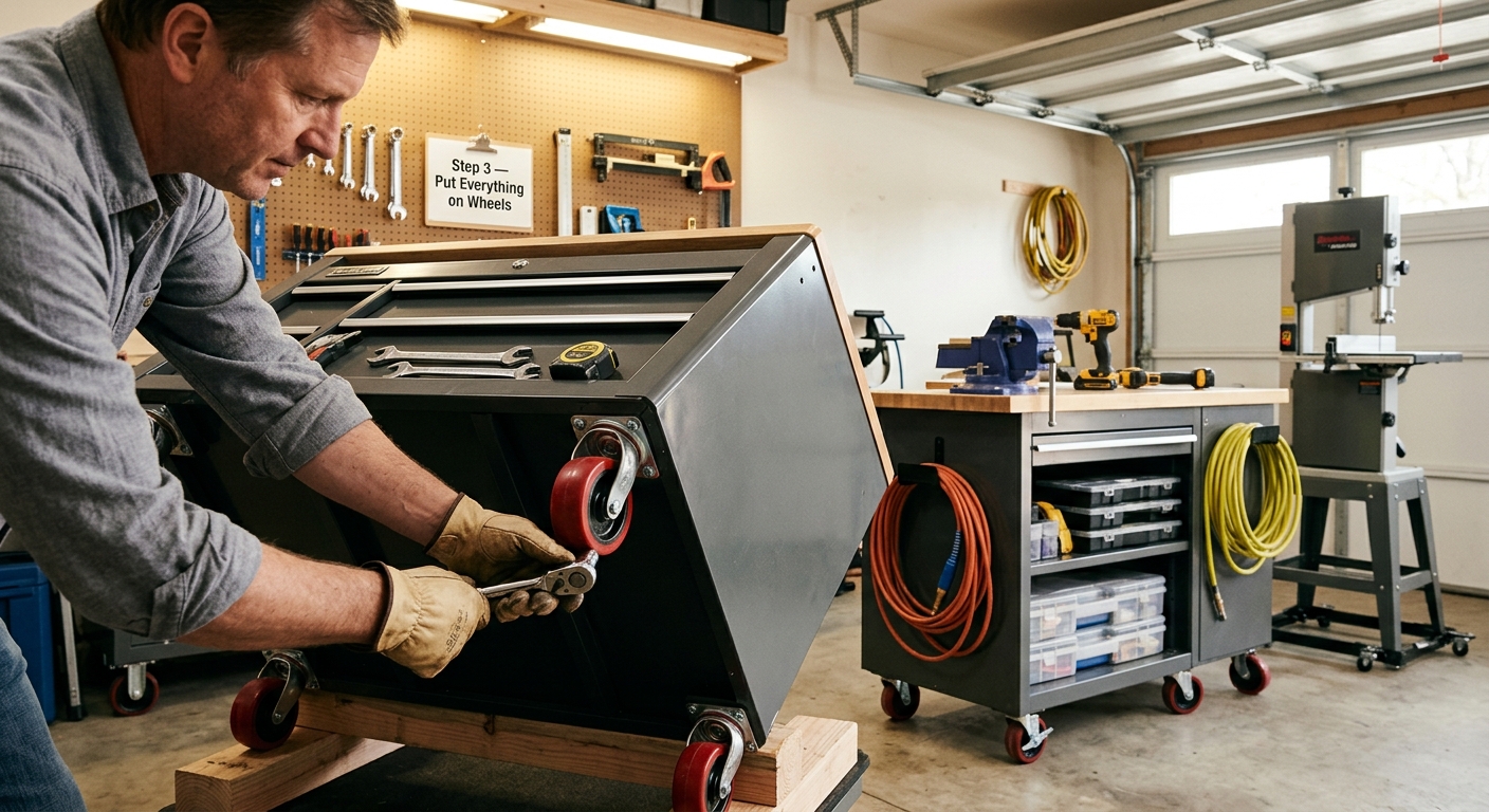 Step 3  –  Put Everything on Wheels