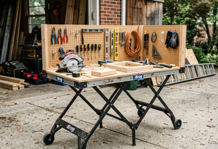 How to Use a Workmate and Portable Tools as Your Shop