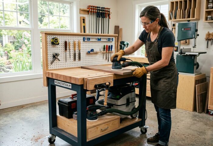 How to Work With a Mobile Shop Cart as Your Primary Workstation