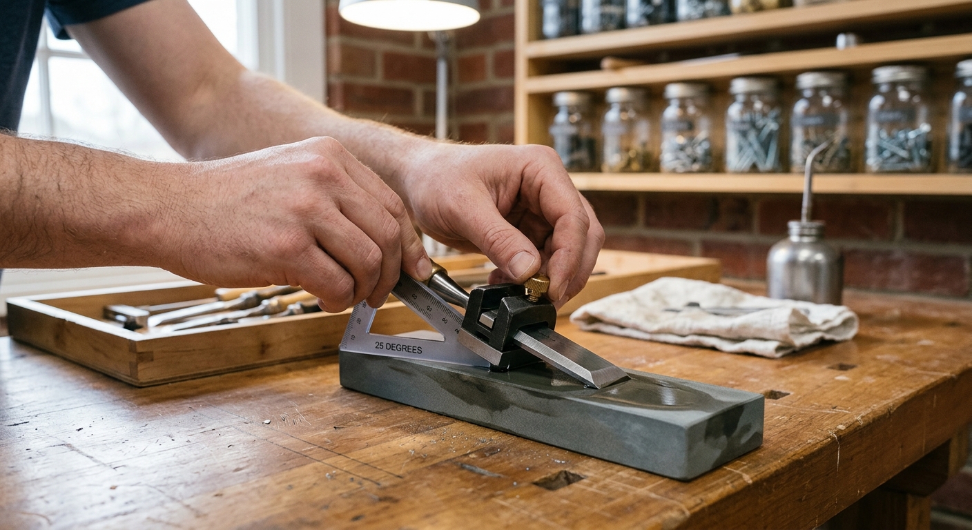 Step 2  –  Set the Bevel Angle