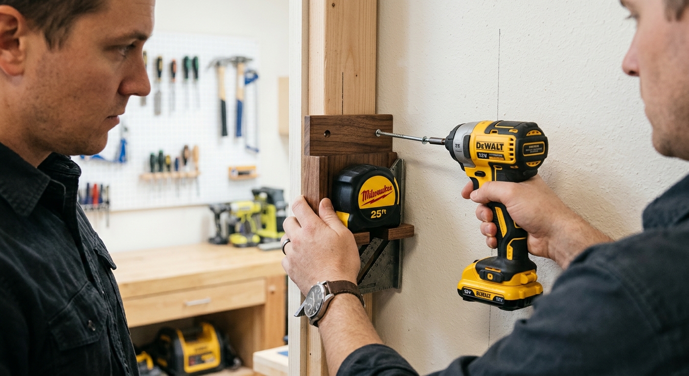 Step 4  –  Mount to the Wall