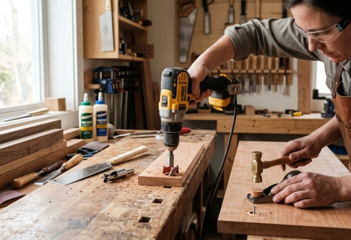 How to Make Wood Plugs and Cover Screw Holes Cleanly