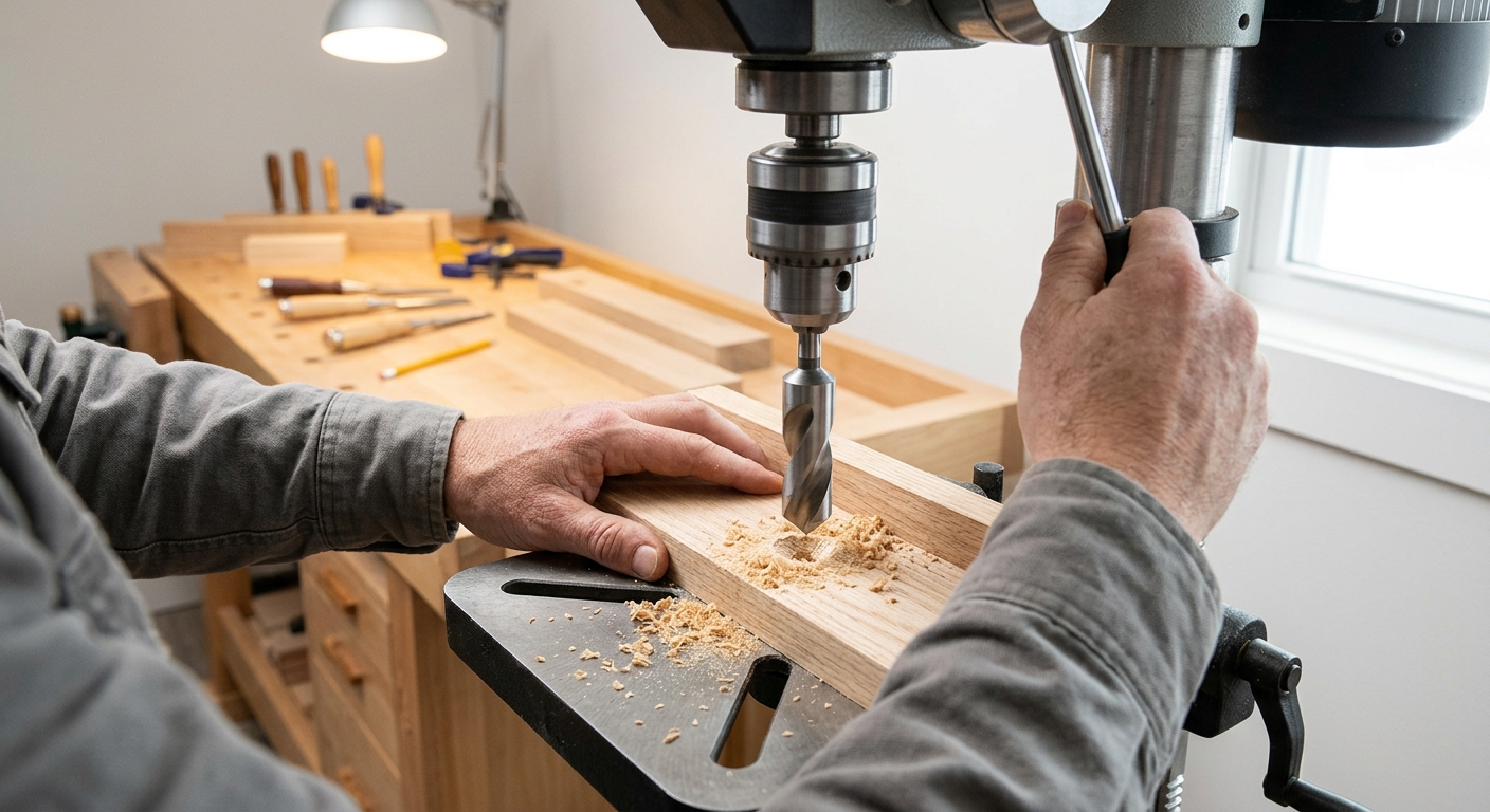 Step 1  –  Cut the Countersink Holes