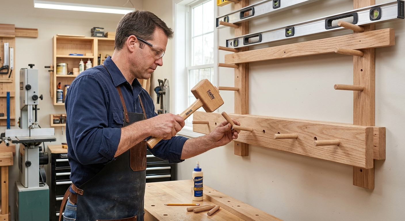 Step 3  –  Install the Pegs
