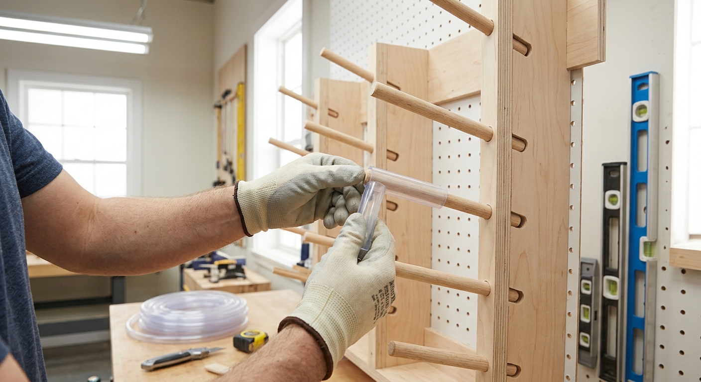 Step 4  –  Pad the Pegs (Optional)