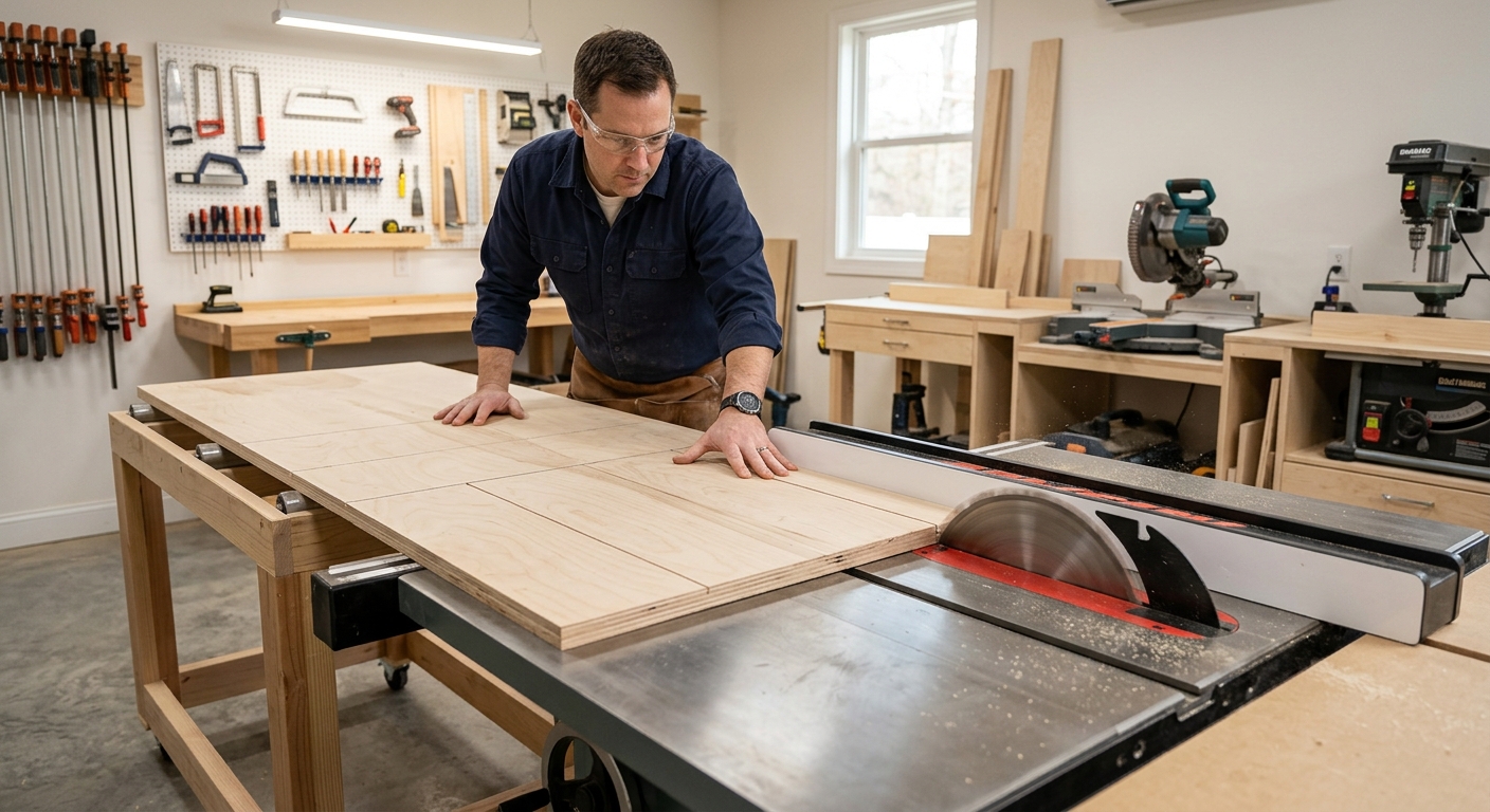 Step 2  –  Cut the Tabletop