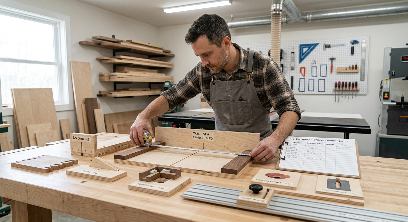 Step 1  –  Inventory Your Jigs