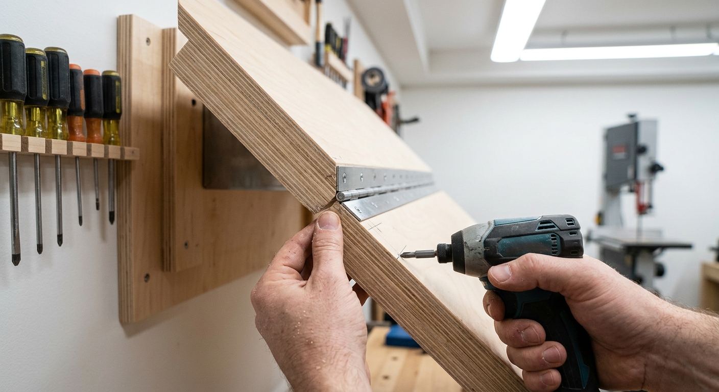 Step 4  –  The Fold-Down Mechanism