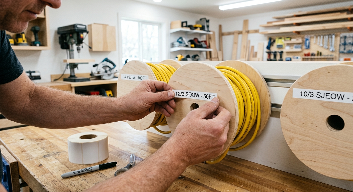 Step 4  –  Label Each Reel