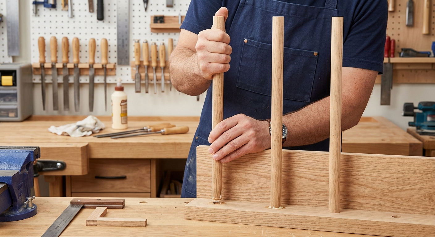 Step 3  –  Install the Dowels