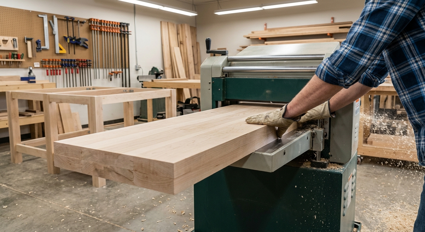 Step 1: Mill and Laminate the Top